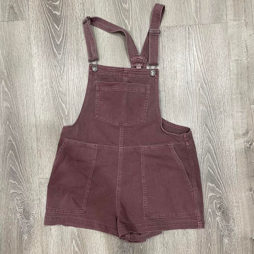 Aerie Women's Brown and Tan Dungarees-overalls